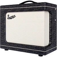 Supro Delegate Custom 1x12 25W Tube Combo Amp Black Scandia