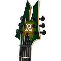 B.C. Rich Andy James Signature 6 EverTune Flametop Electric Guitar Trans Green Burst