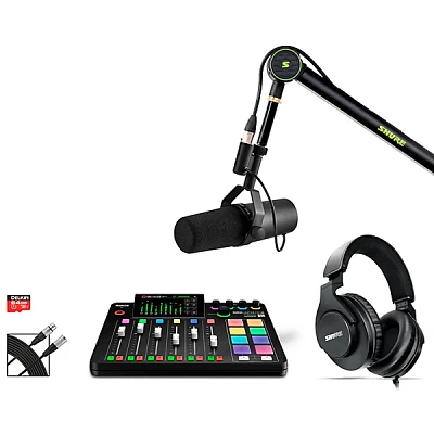 Shure Rode Rodecaster Pro II SM7B Solo Podcasting Kit