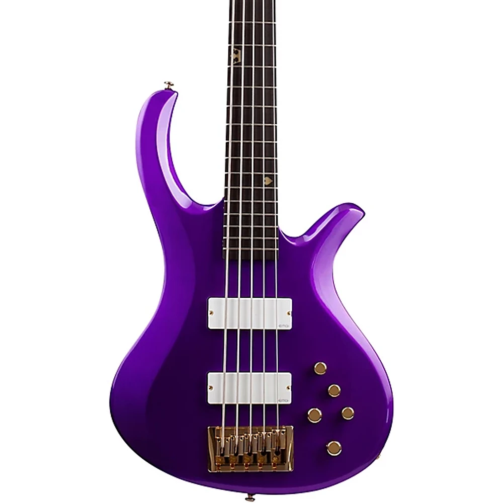 Schecter Guitar Research FreeZesicle-5 5-String Electric Bass Freeze Purple