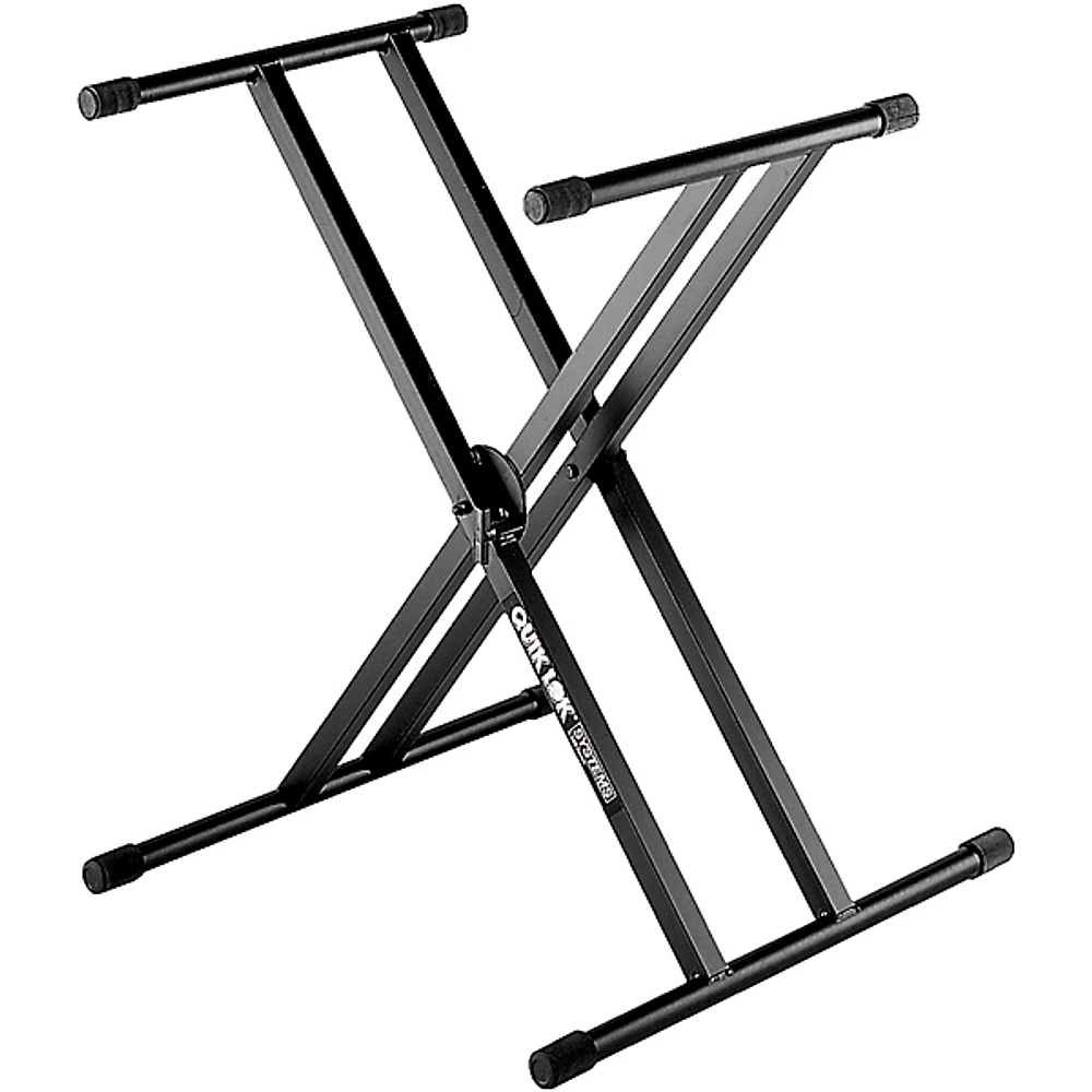 Quik-Lok X-Style Adjustable Single Tier Keyboard Stand