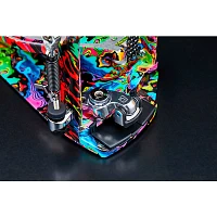 TAMA Limited-Edition 50th Anniversary Iron Cobra Power Glide Psychedelic Rainbow Double Pedal