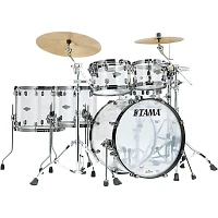 TAMA 50th Limited Starclassic Mirage 5-Piece Shell Pack With 22" Bass Drum Crystal Ice