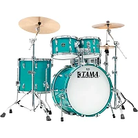 TAMA 50th Limited Superstar Reissue 4-Piece Shell Pack With 22" Bass Drum Aqua Marine