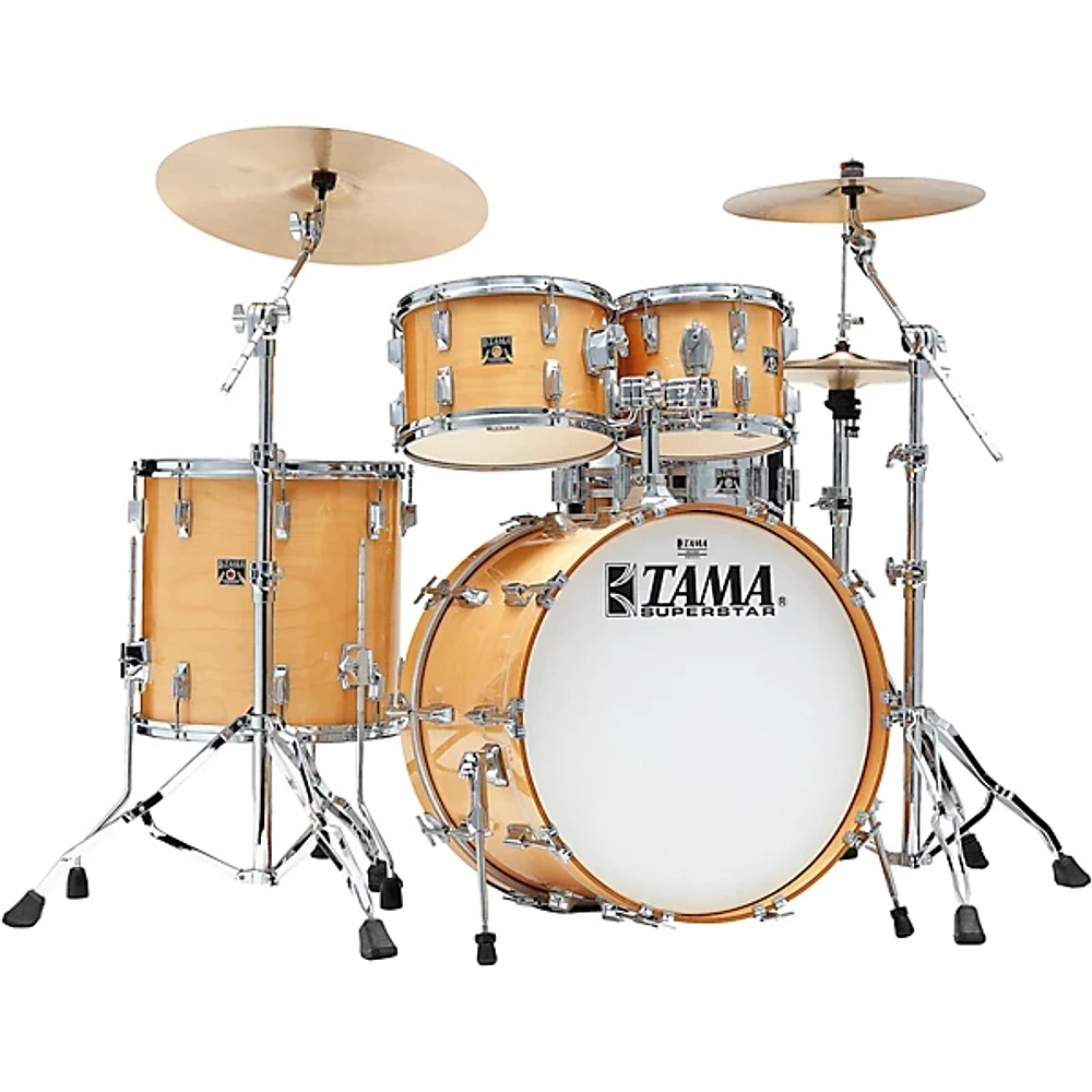 TAMA 50th Limited Superstar Reissue 4-Piece Shell Pack With 22" Bass Drum Super Maple