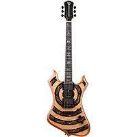 Wylde Audio Nomad Norse Dragon Bullseye Electric Guitar Rawtop