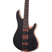 Schecter Guitar Research Charles Berthoud CB-4 Electric Bass See Thru Black Satin