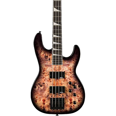 Jackson JS Series Concert Bass CB JS3P Electric Bass Black Burst Burl