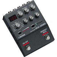 BOSS RV-200 200 Series Reverb Effects Pedal Black