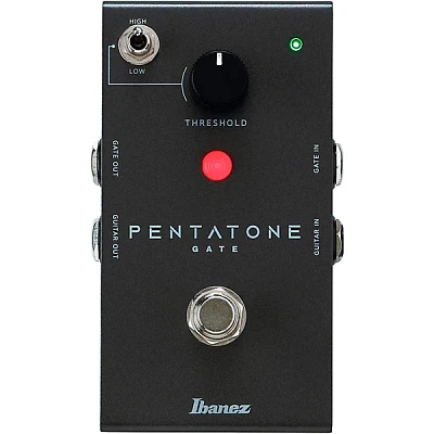 Ibanez Pentatone Gate Effects Pedal Black