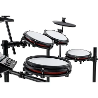 Alesis NITRO MAX 8-Piece Electronic Drum Set with Bluetooth and BFD Sounds and DA2108 Drum Amp Black