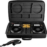 Hercules DJ DJControl Inpulse T7 Premium Edition 2-Channel Motorized DJ Controller With Premium Fader Module and Travel Bag Gold