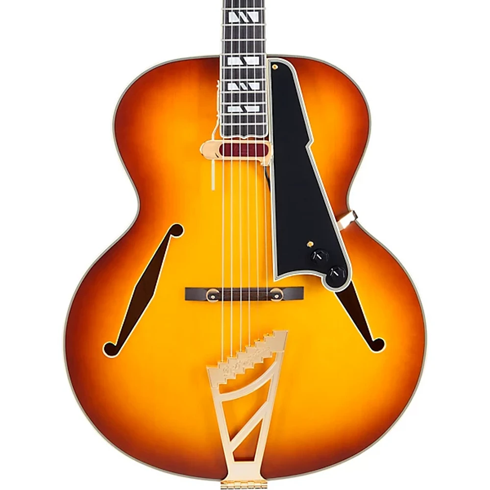 D'Angelico Excel Style B Electric Guitar Dark Iced Tea Burst