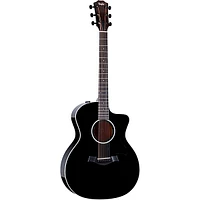 Taylor 214ce BLK Plus Grand Auditorium Acoustic-Electric Guitar Black