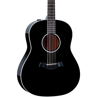 Taylor 217e Plus Grand Pacific Acoustic-Electric Guitar Black