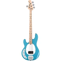 Sterling by Music Man StingRay Ray4 Left Handed Bass Chopper Blue