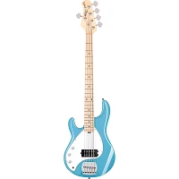 Sterling by Music Man StingRay 5 Ray5 Left-Handed Bass Guitar Chopper Blue