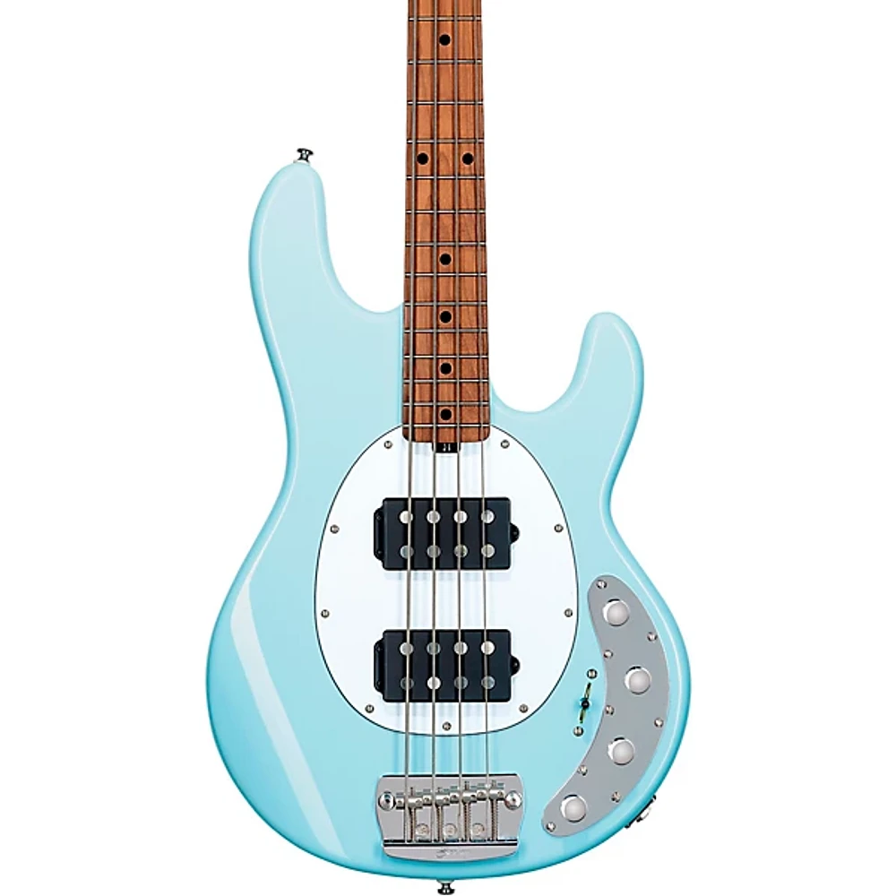 Sterling by Music Man StingRay RAY34 HH Bass Daphne Blue 