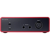 Focusrite Scarlett Solo Gen 4 with Adam Audio T-Series Studio Monitor Pair Bundle (Stands & Cables Included) T7V