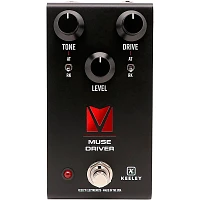 Keeley Muse Driver Andy Timmons Full Range Overdrive Effects Pedal Black