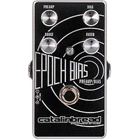 Catalinbread Epoch Bias Preamp Bias Effects Pedal Black and Silver