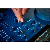 AlphaTheta OMNIS-DUO Wireless Portable All-in-One DJ System Blue