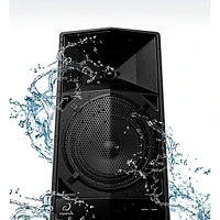 AlphaTheta WAVE-EIGHT 8" Portable Powered Speaker Pair With OMNIS-DUO Portable Standalone DJ System