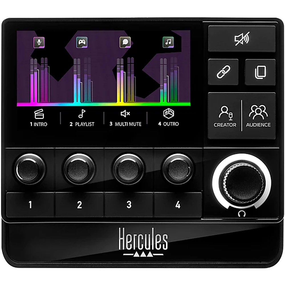 Hercules DJ Stream 200 XLR 8-Track Audio Controller