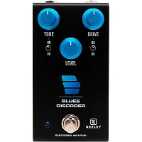 Keeley Blues Disorder Overdrive & Distortion Effects Pedal Black/Blue