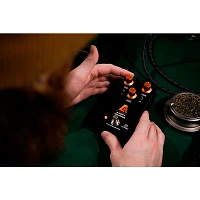 Keeley Angry Orange Distortion & Fuzz Effects Pedal Black/Orange