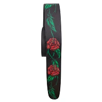 Perri's Roses Printed Leather Guitar Strap 2.5 in.