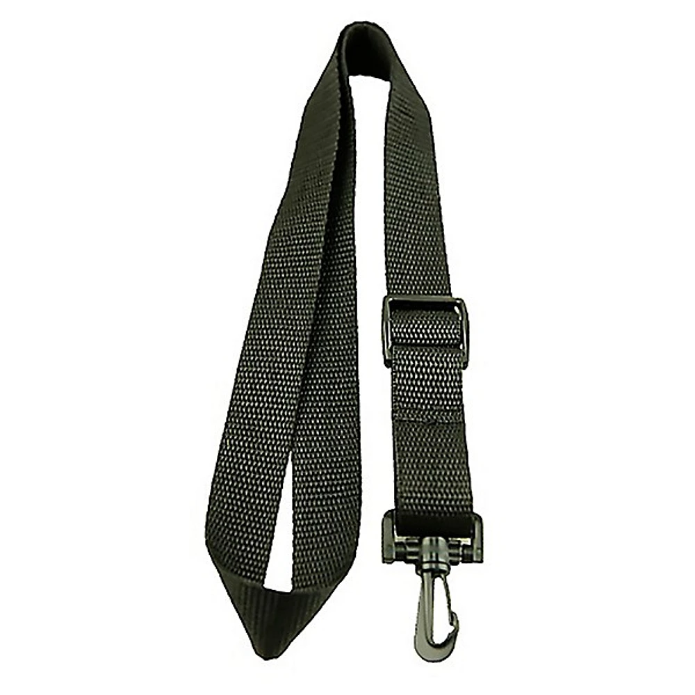 Perri's Polypro Saxophone Strap Black 1 in.