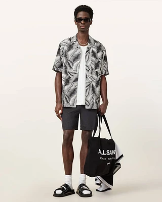 Warden Elastic Waist Ramskull Swimshorts