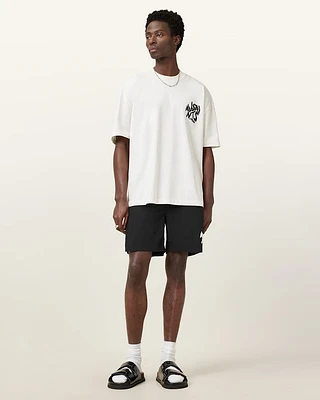 Orlando Slim Fit Printed Swim Shorts