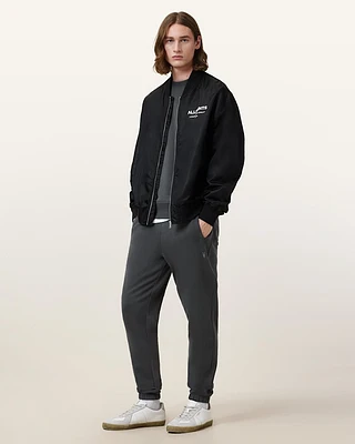 Raven Cuffed Slim Fit Ramskull Joggers