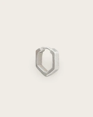 Hex Hoop Earring