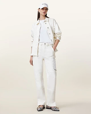 Florence Straight Leg Cargo Jeans