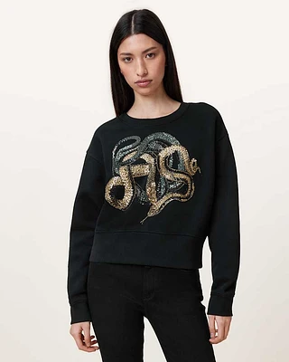 Slitha Separo Sequin Sweatshirt