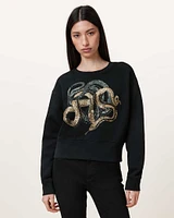 Slitha Separo Sequin Sweatshirt