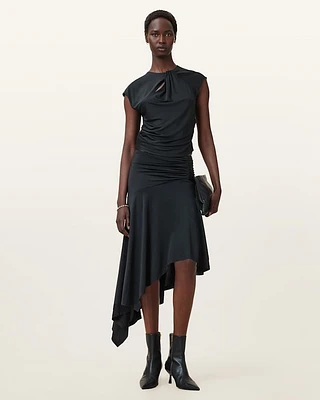 Annalie Jersey Midi Skirt