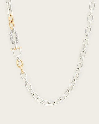 Cadence Two Tone Chain Necklace