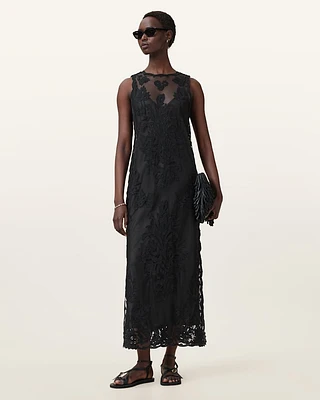 Rye Embroidered Maxi Dress