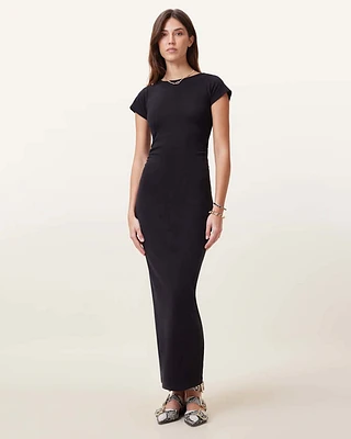 Katarina Short Sleeve Slim Fit Maxi Dress
