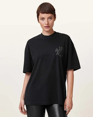 Orlando Logo Print Oversized T-Shirt