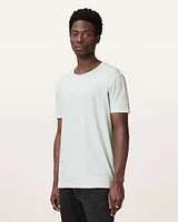 Figure Crew Neck Raw Edge T-Shirt