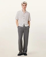 Loire Short Sleeve Open Knit Cardigan
