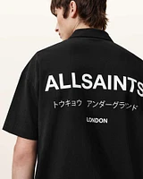 Underground Logo Relaxed Fit Polo Shirt