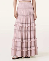 Talia Tiered Maxi Skirt