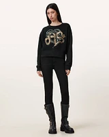 Slitha Separo Sequin Sweatshirt