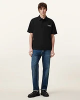 Underground Logo Relaxed Fit Polo Shirt